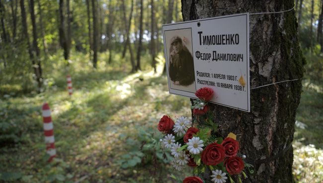Полигон НКВД Коммунарка. Архивное фото