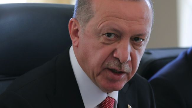 Президент Турции Реджеп Тайип Эрдоган. Архивное фото