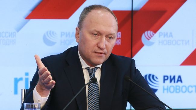 Руководитель Департамента строительства города Москвы Андрей Бочкарев во время пресс-конференции на тему: Город, удобный для людей – приоритет Департамента строительства города Москвы. 29 октября 2018