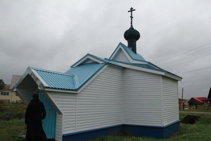Никольская часовня (1728 г.) в селе Ракула Холмогорского района Архангельской области