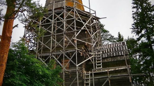 Церковь Рождества Христова в деревне Большая Шалга Каргопольского района Архангельской области Церковь Рождества Христова в деревне Большая Шалга Каргопольского района Архангельской области