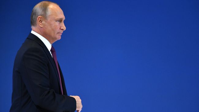Президент РФ Владимир Путин. Архивное фото Президент РФ Владимир Путин. Архивное фото
