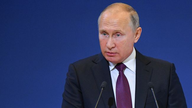 Президент РФ Владимир Путин. Архивное фото Президент РФ Владимир Путин. Архивное фото