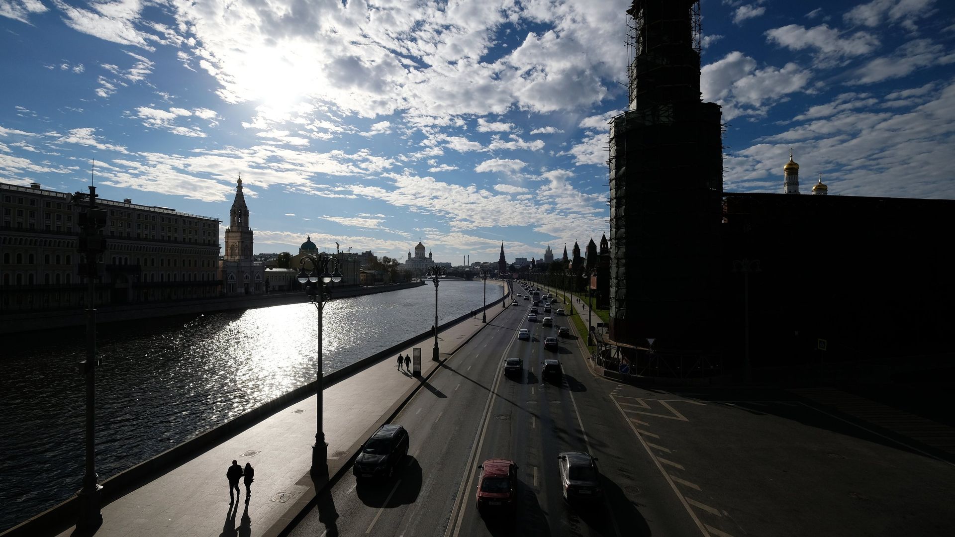 Кремлевская набережная в Москве Кремлевская набережная в Москве - РИА Новости, 1920, 08.11.2023
