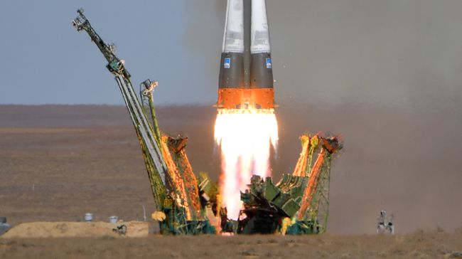Пуск ракеты-носителя. Архивное фото