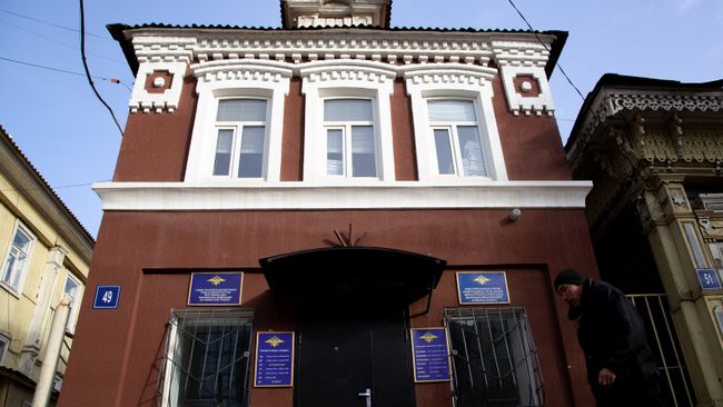 Здание отдела по вопросам миграции отдела МВД России по Уфимскому району. Архивное фото