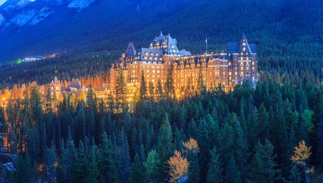 Отель Fairmont Banff Springs Hotel в Канаде Отель Fairmont Banff Springs Hotel в Канаде