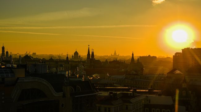 Вид на Москву. Архивное фото