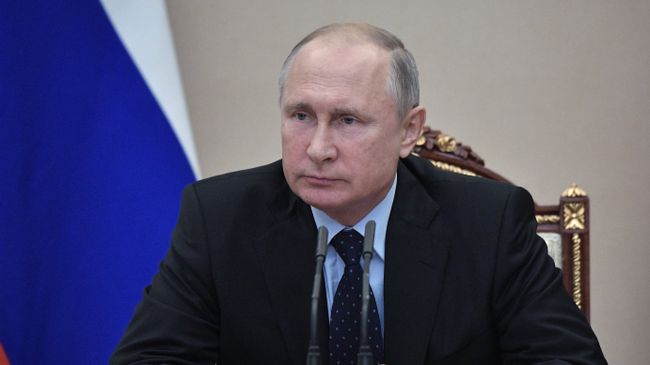 Президент России Владимир Путин. Архивное фото Президент России Владимир Путин. Архивное фото