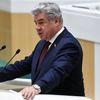 Председатель комитета Совета Федерации по обороне и безопасности Виктор Бондарев на заседании Совета Федерации РФ. 7 ноября 2018 Председатель комитета Совета Федерации по обороне и безопасности Виктор Бондарев на заседании Совета Федерации РФ. 7 ноября 2018
