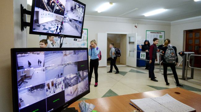 Пост охраны в средней общеобразовательной школе Пост охраны в средней общеобразовательной школе