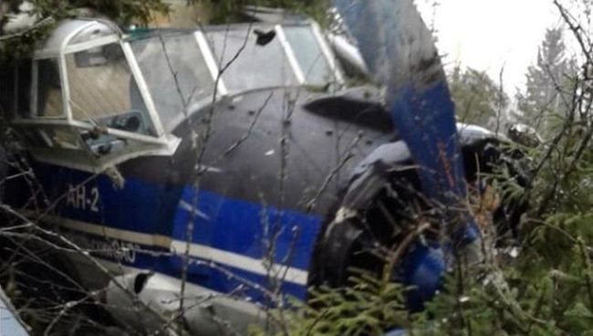 Самолет Ан-2, совершивший вынужденную посадку в лесу в 50 километрах от Архангельска. 8 ноября 2018 Самолет Ан-2, совершивший вынужденную посадку в лесу в 50 километрах от Архангельска. 8 ноября 2018