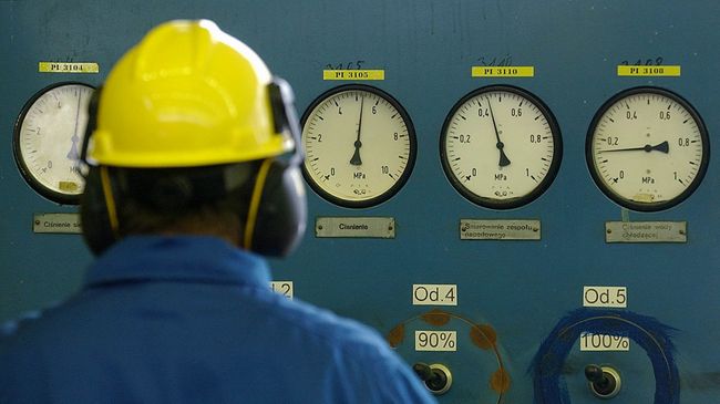 На территории нефтегазовой компании PGNiG, Польша