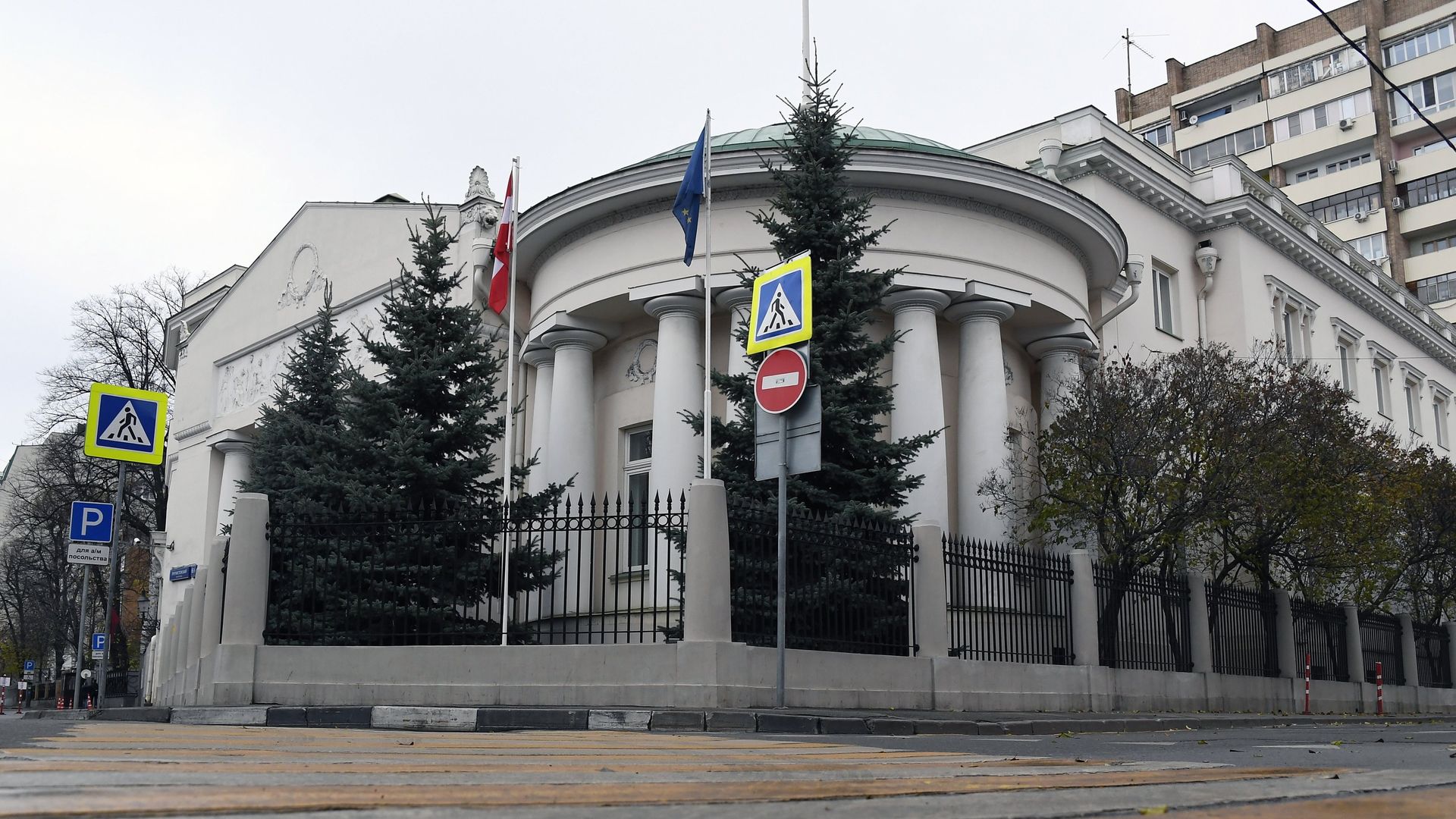 Здание посольства Австрии в Москве Здание посольства Австрии в Москве - РИА Новости, 1920, 19.04.2022