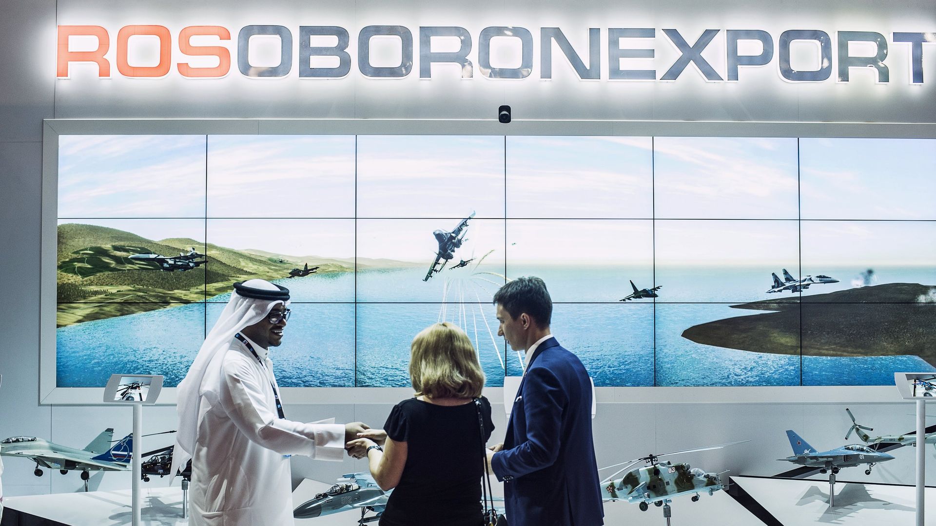 Стенд ОАО Рособоронэкспорт на Dubai AirShow - РИА Новости, 1920, 19.09.2023