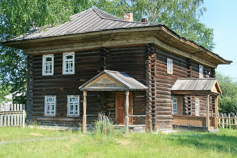 Герасимовка. Здание музея Павлика Морозова Герасимовка. Здание музея Павлика Морозова