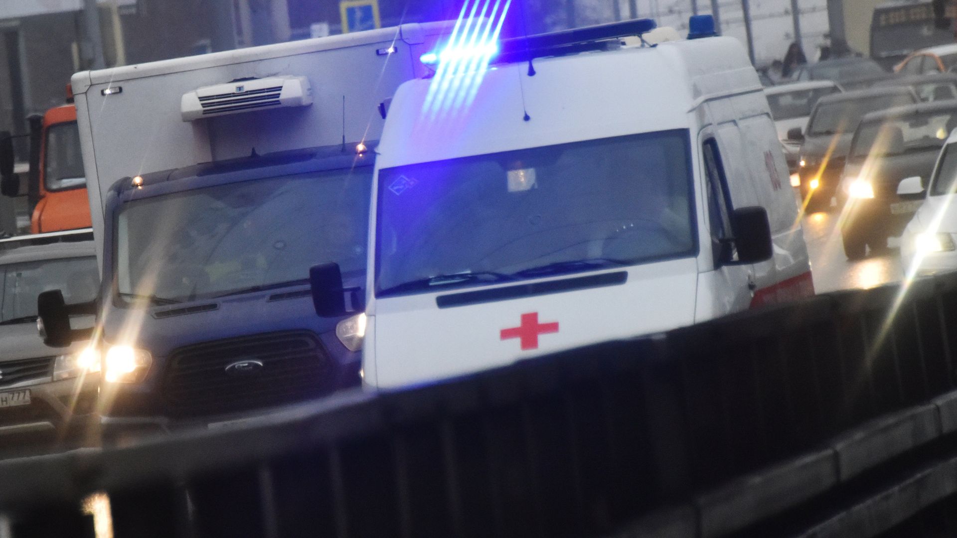 Автомобиль скорой медицинской помощи Автомобиль скорой медицинской помощи - РИА Новости, 1920, 01.02.2026
