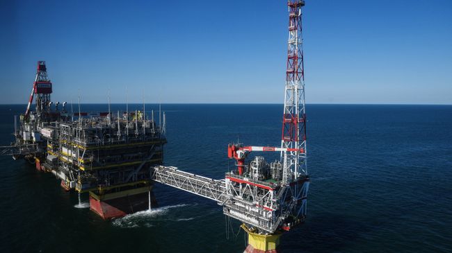 Нефтяное месторождение имени Филановского в Каспийском море Нефтяное месторождение имени Филановского в Каспийском море