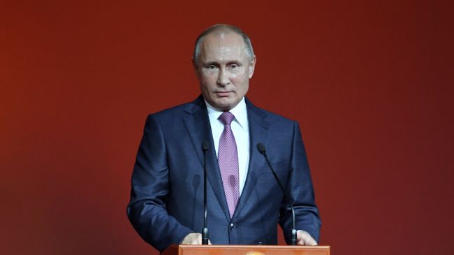 Президент РФ Владимир Путин. Архивное фото Президент РФ Владимир Путин. Архивное фото