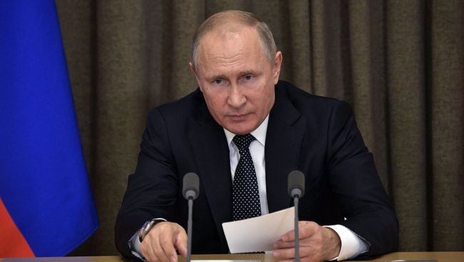 Президент РФ Владимир Путин. Архивное фото Президент РФ Владимир Путин. Архивное фото