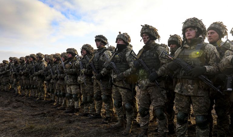 Украинские военнослужащие