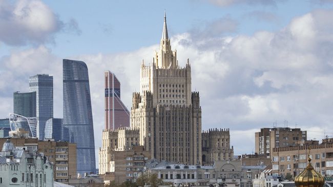 Здание МИД РФ. Архивное фото Здание МИД РФ. Архивное фото