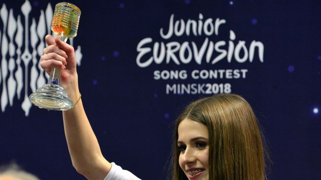 Победительница Детского Евровидения 2018, представительница Польши Роксана Вегель Победительница Детского Евровидения 2018, представительница Польши Роксана Вегель
