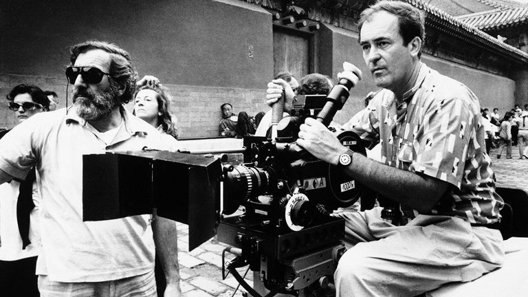 Съемки фильма Последний император в Пекине. 2 мая 1987 года Съемки фильма Последний император в Пекине. 2 мая 1987 года