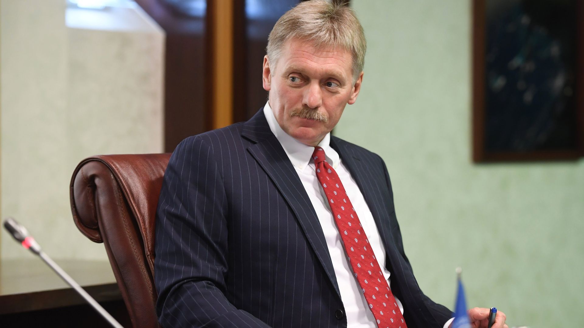 Пресс-секретарь президента России Дмитрий Песков Пресс-секретарь президента России Дмитрий Песков - РИА Новости, 1920, 06.04.2022