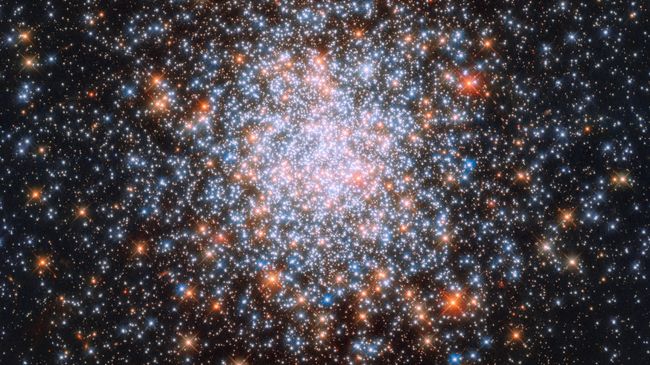 Рассеянное скопление NGC 1866, которое находится в Большом Магеллановом Облаке Рассеянное скопление NGC 1866, которое находится в Большом Магеллановом Облаке
