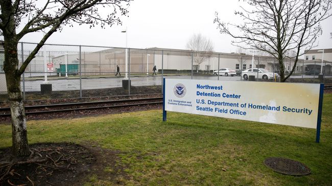 Центр временного размещения нелегальных иммигрантов Northwest Detention Center в штате Вашингтон Центр временного размещения нелегальных иммигрантов Northwest Detention Center в штате Вашингтон
