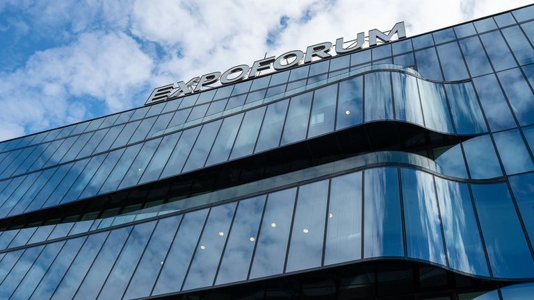 Конгрессно-выставочный центр EXPOFORUM, Санкт-Петербург Конгрессно-выставочный центр EXPOFORUM, Санкт-Петербург