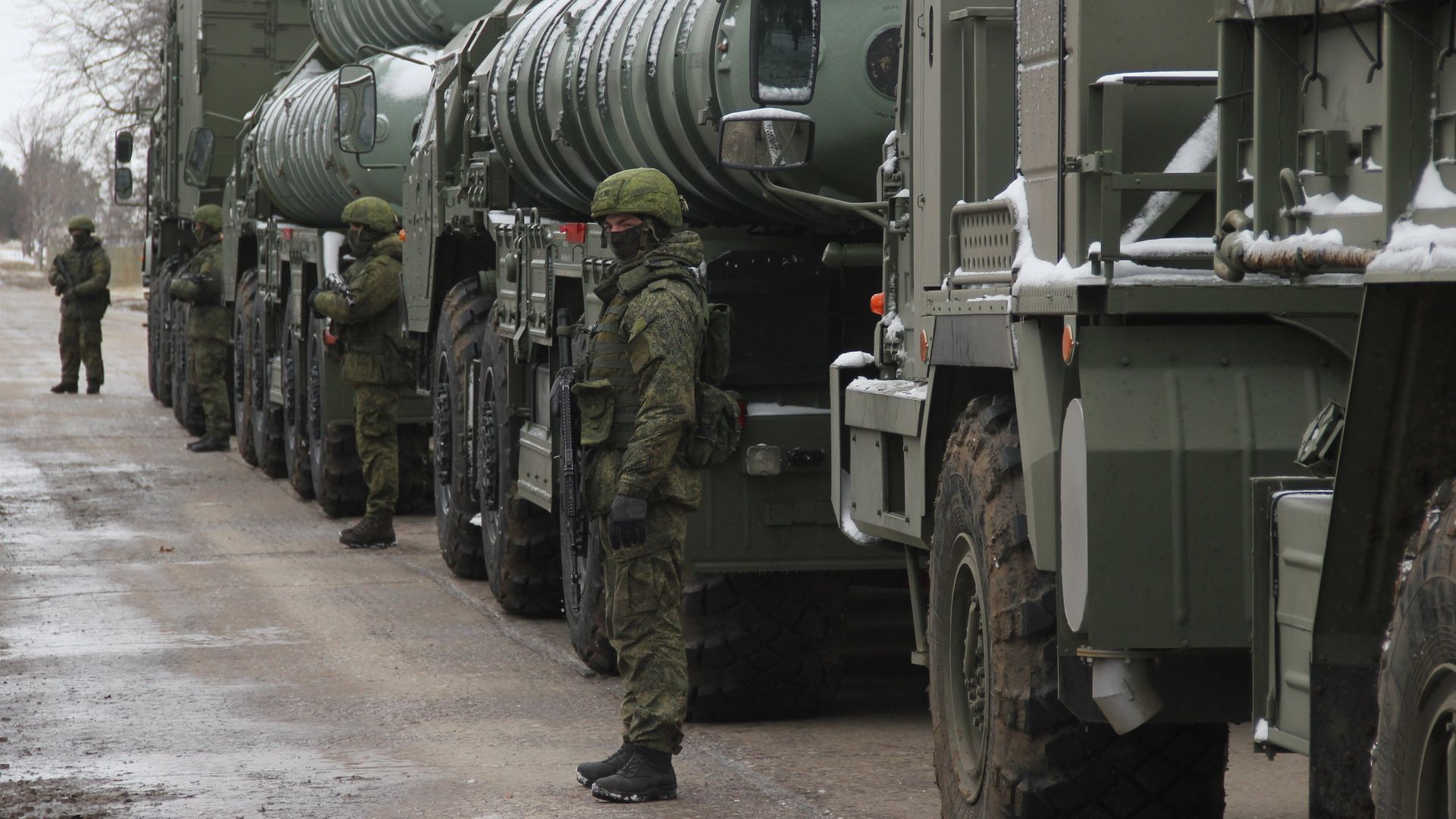 Дивизион зенитной ракетной системы (ЗРС) С-400 Триумф в Крыму - РИА Новости, 1920, 10.03.2023