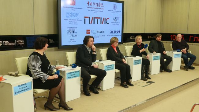 Видеомост Москва – Пекин на тему Международное сотрудничество в современном театральном искусстве