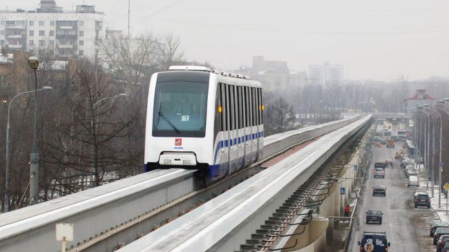 Пассажиропоток на московском монорельсе вырос до 4,1 млн человек в 2009 году