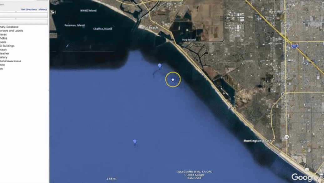 На снимках Google Earth обнаружен затонувший древний город На снимках Google Earth обнаружен затонувший древний город