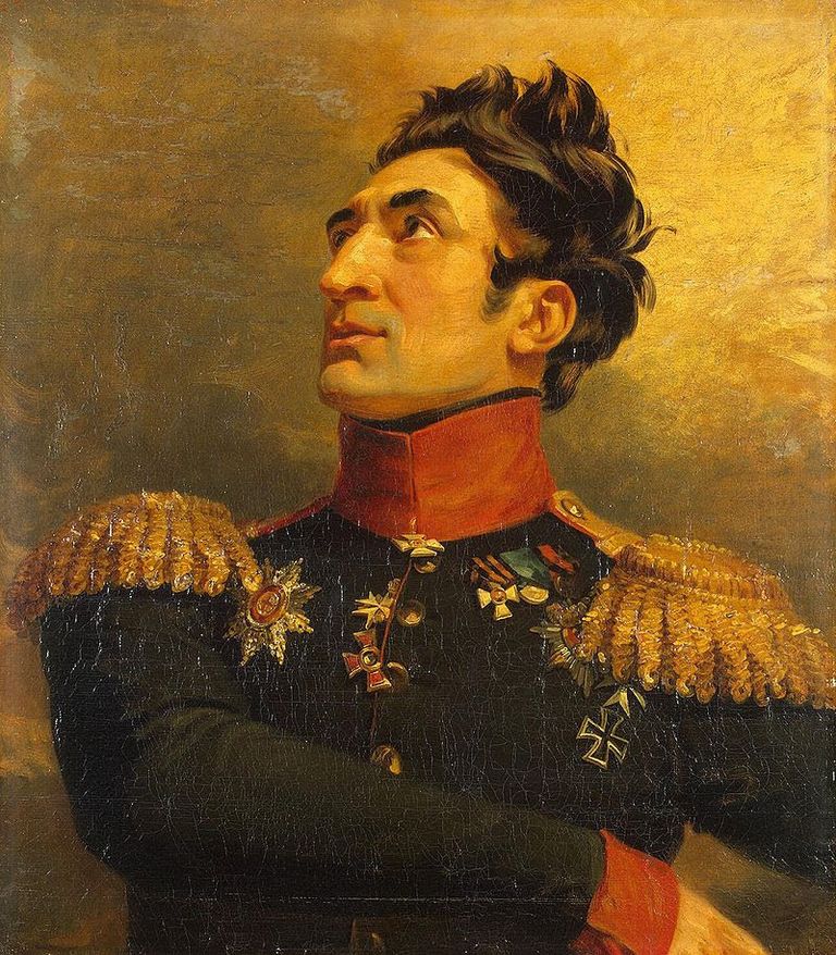 Портрет Бориса Полуэктова, героя Отечественной войны 1812 года