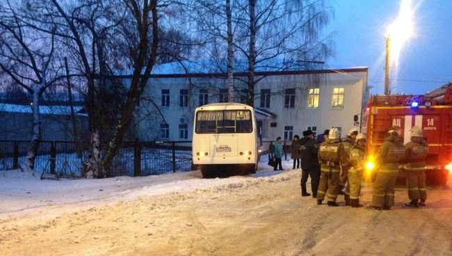 ДТП с пассажирским автобусом в Вичуге, Ивановская область. 4 декабря 2018