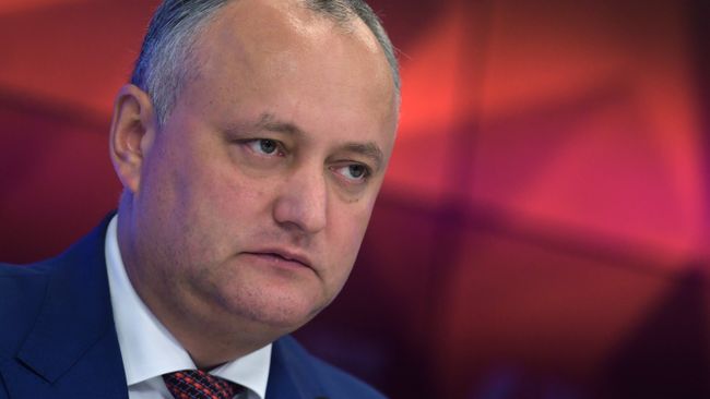 Президент Молдавии Игорь Додон