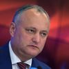 Президент Молдавии Игорь Додон во время пресс-конференции в Москве