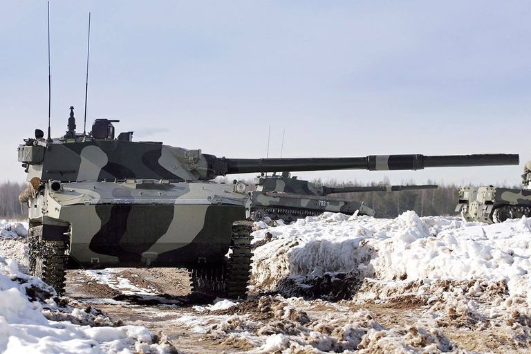 Авиадесантная самоходная противотанковая пушка Спрут-СДМ1 Авиадесантная самоходная противотанковая пушка Спрут-СДМ1