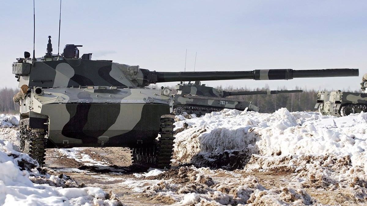 Авиадесантная самоходная противотанковая пушка Спрут-СДМ1 Авиадесантная самоходная противотанковая пушка Спрут-СДМ1 - РИА Новости, 1920, 29.12.2021