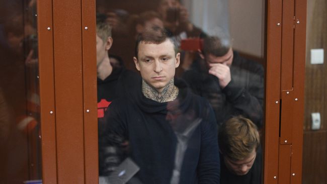 Футболист Павел Мамаев, обвиняемый в хулиганстве и побоях, на заседании Тверского районного суда Москвы. 5 декабря 2018 Футболист Павел Мамаев, обвиняемый в хулиганстве и побоях, на заседании Тверского районного суда Москвы. 5 декабря 2018
