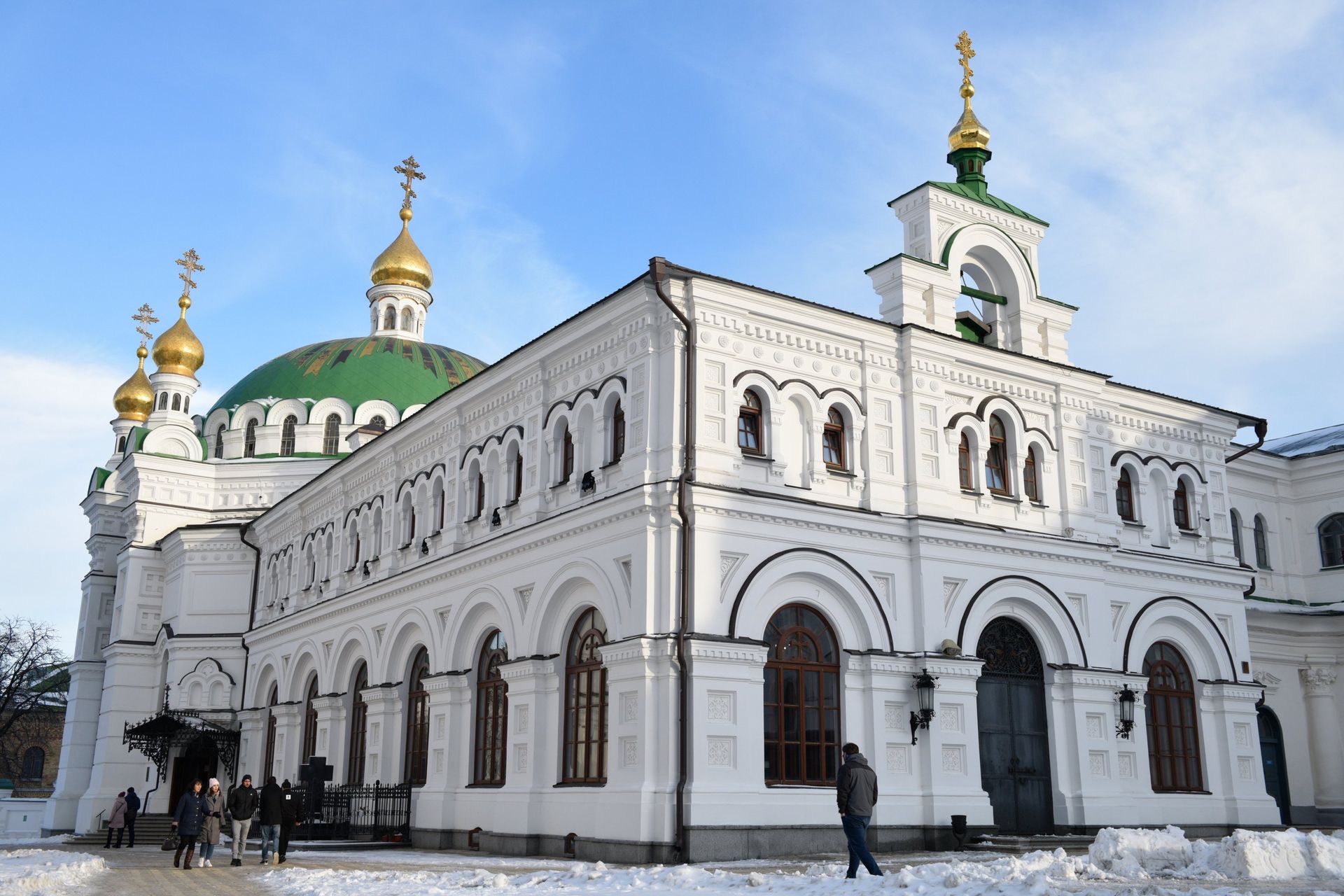 Трапезный храм Киево-Печерской лавры в Киеве Трапезный храм Киево-Печерской лавры в Киеве - РИА Новости, 1920, 03.04.2023