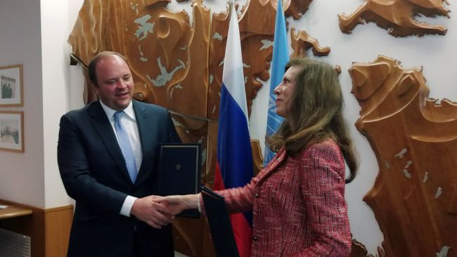 Российская группа Фосагро заключила договор с Продовольственной и сельскохозяйственной организацией ООН (ФАО) о пожертвовании на проект Развитие устойчивого земледелия путем реализации Глобальной программы развития почвоведения и Глобальной сети почвенных лабораторий