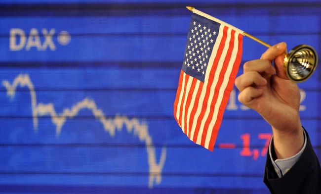 Показатели индекса DAX на фондовой бирже во Франкфурте