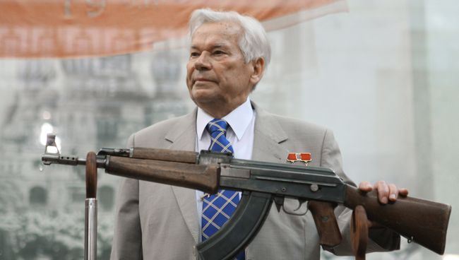 Легендарный российский конструктор Михаил Калашников