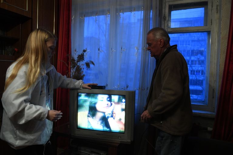 Настройка цифрового ТВ в квартире Анатолия Крапивина
