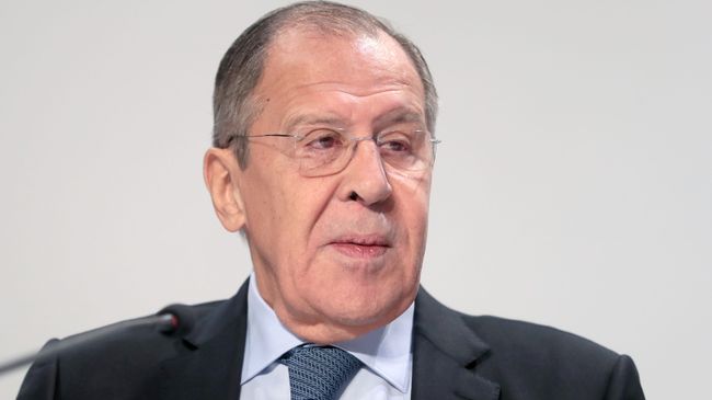 Министр иностранных дел РФ Сергей Лавров 