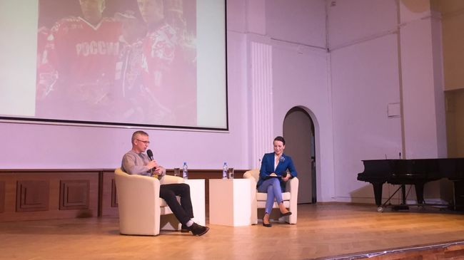 Игорь Ларионов на встрече со студентами РГСУ